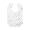 Bib NATURAL 3 pcs. with Velcro GIRL
